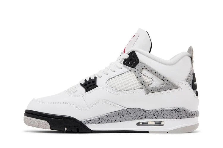 Jordan 4 Retro FV5029-100 Summit White Fire Red