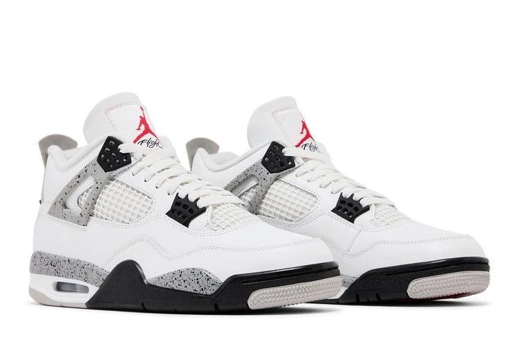 Jordan 4 Retro FV5029-100 Summit White Fire Red