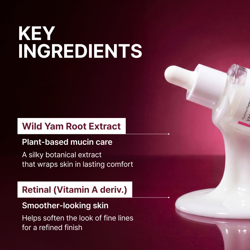 Youthful Formula? Yam Mucin  ABCE Boosting  serum