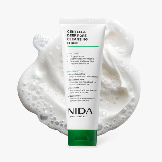 SkinShield Centella Deep Pore Cleansing Foam