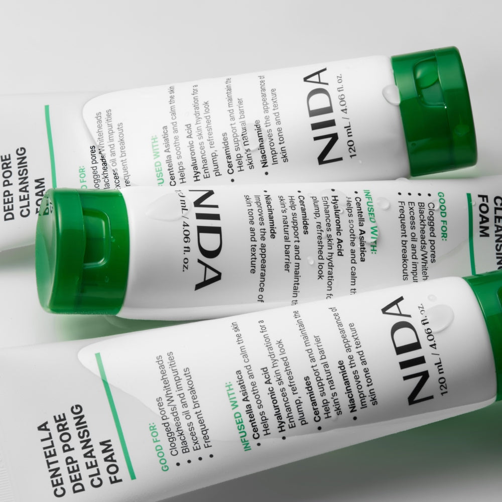 SkinShield Centella Deep Pore Cleansing Foam