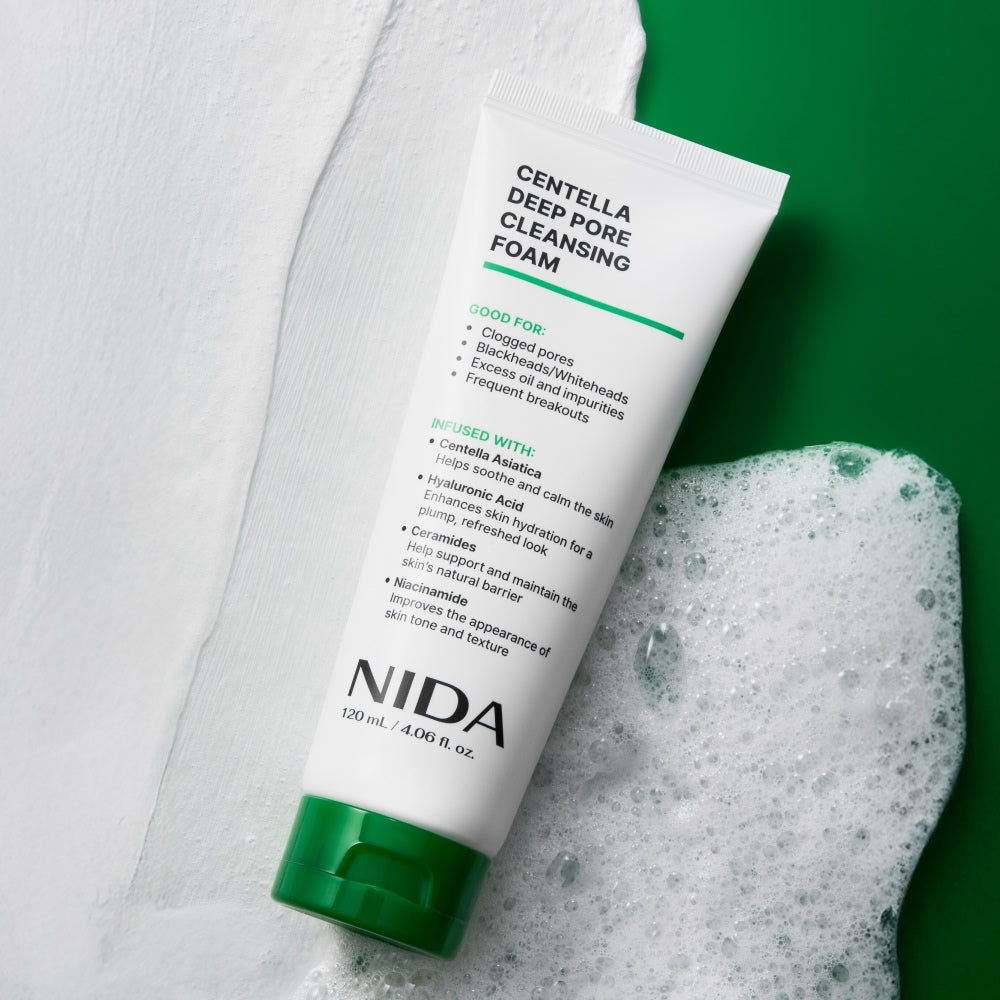 SkinShield Centella Deep Pore Cleansing Foam
