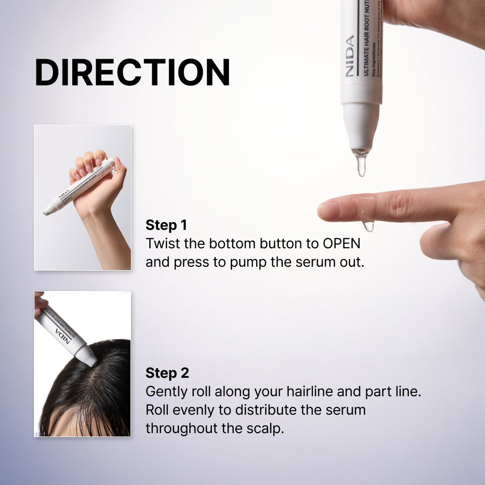SkinShield Ultimate Hair Root Nutrition Roll On Serum