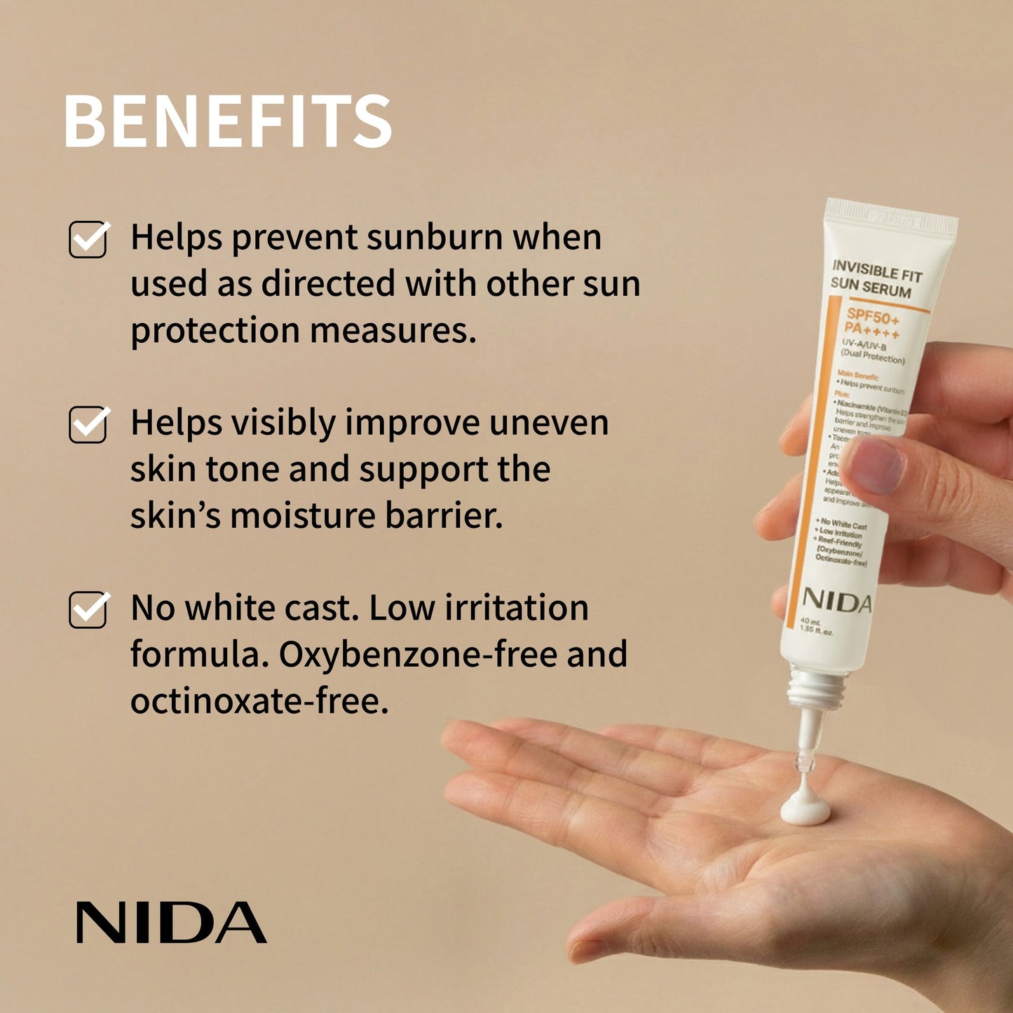 SkinShield Invisible Fit Sun Serum for Face (Global)