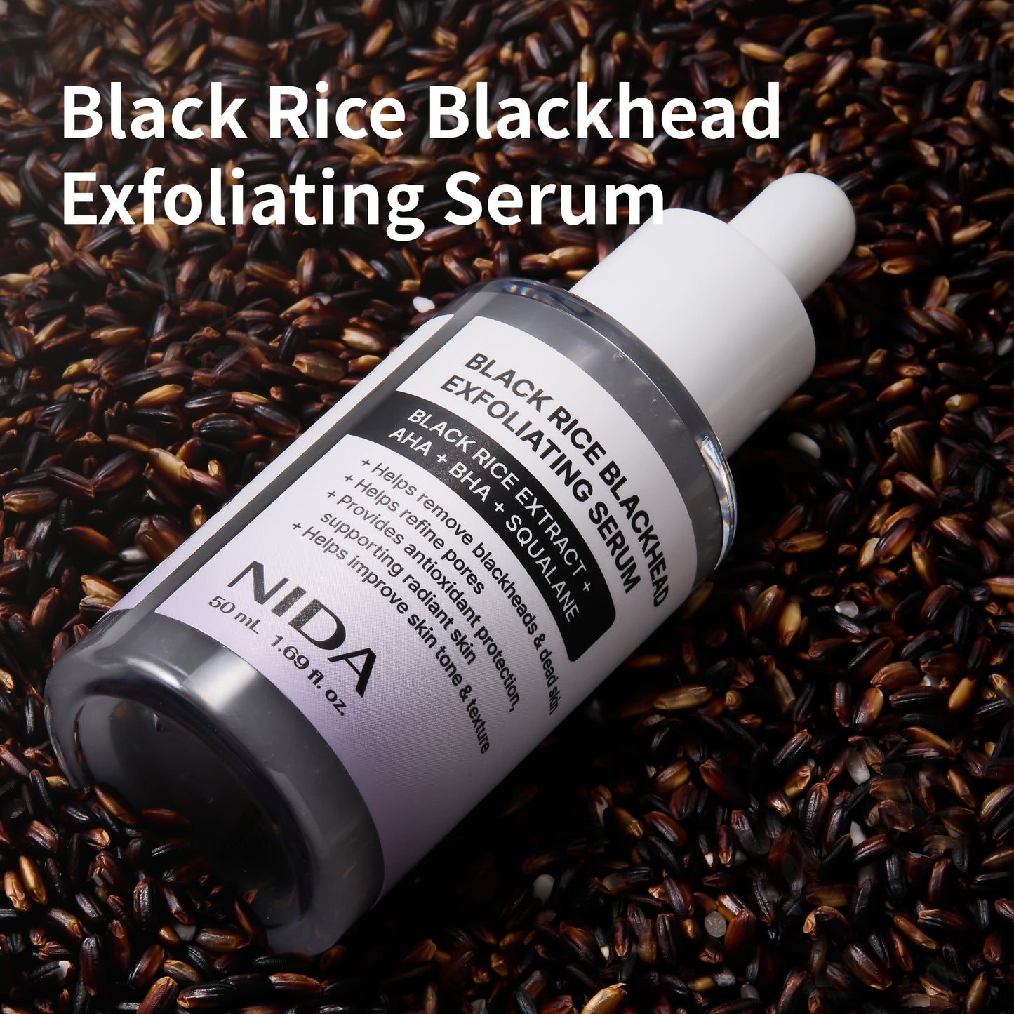 SkinShield Black Rice Blackhead Exfoliating Serum